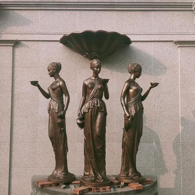 欧式人物铸铜博鱼网页版城市广场摆件