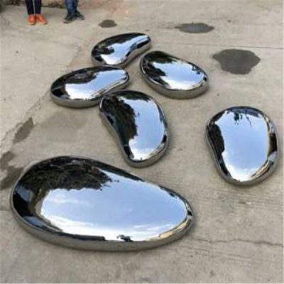 不锈钢镜面户外广场大型鹅卵石博鱼网页版