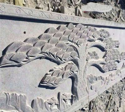 园林户外浮雕树庭院壁画石雕壁画博鱼网页版