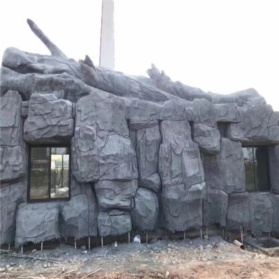 游乐场装饰假山塑石水泥房屋景观博鱼网页版