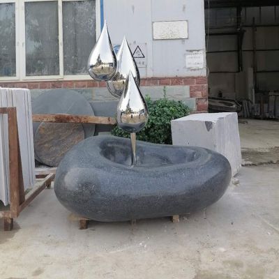 镜面户外园林景观水滴博鱼网页版