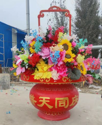 小型玻璃钢花篮博鱼网页版