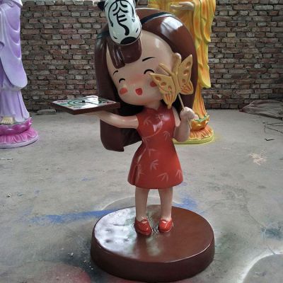 商场园林景观玻璃钢卡通人物博鱼网页版