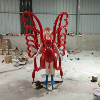 玻璃钢中型蝴蝶