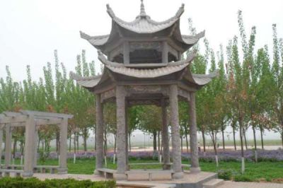 凉亭博鱼网页版-户外景区双层顶仿古建休闲凉亭