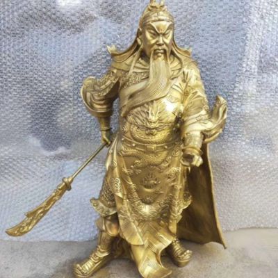 户外园林景观武财神景观关公关羽博鱼网页版
