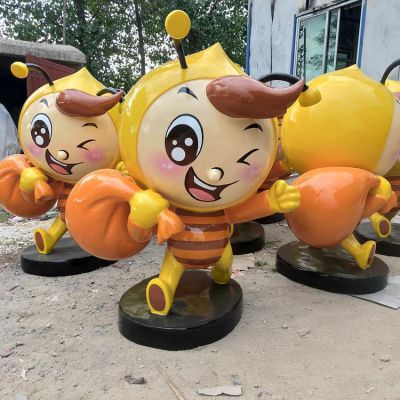 玻璃钢卡通户外园林蜜蜂博鱼网页版