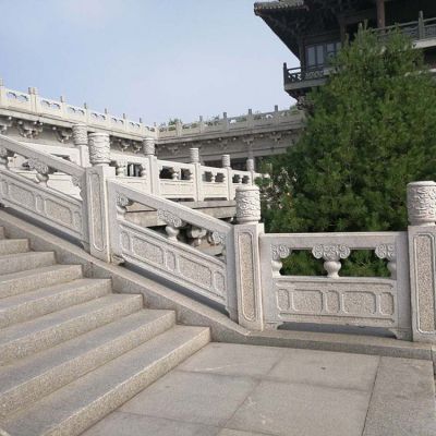 景区户外大理石石雕楼梯护栏扶手博鱼网页版