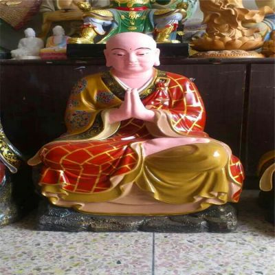 玻璃钢彩绘寺庙菩萨十八罗汉博鱼网页版