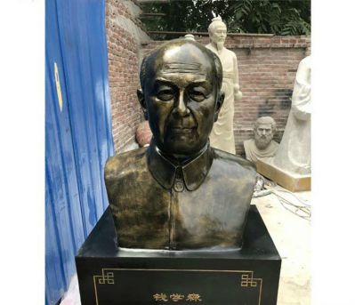 校园名人胸像铜雕钱学森博鱼网页版