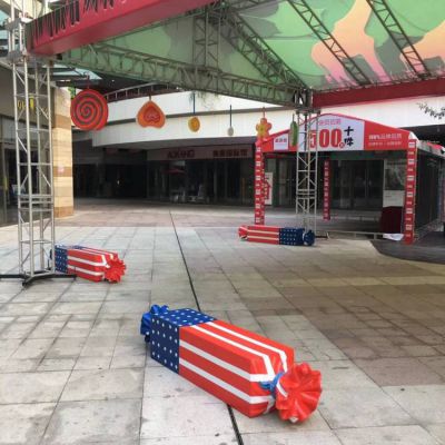 游乐园商场售楼处开业节日装饰糖果玻璃钢博鱼网页版摆件