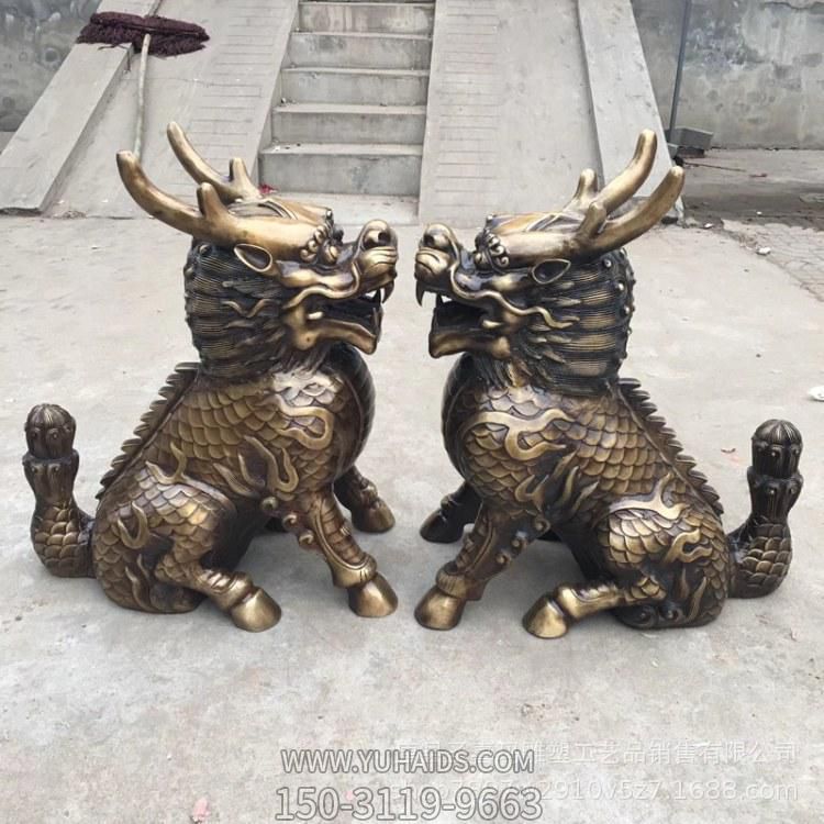 户外园林景观不锈钢喷漆麒麟博鱼网页版