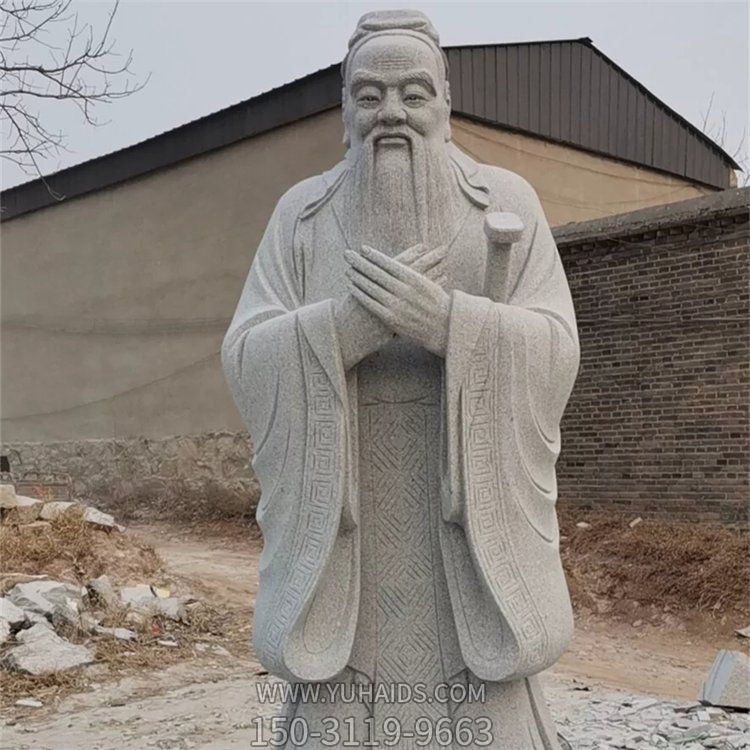 砂石大理石石雕古代著名人物孔子博鱼网页版