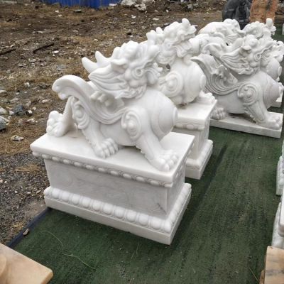 汉白玉庭院门口貔貅博鱼网页版