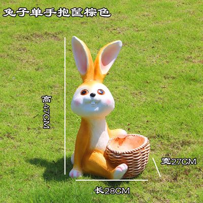 电影院摆放一只坐着的玻璃钢兔子博鱼网页版