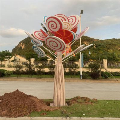 户外园林景观棒棒糖树博鱼网页版