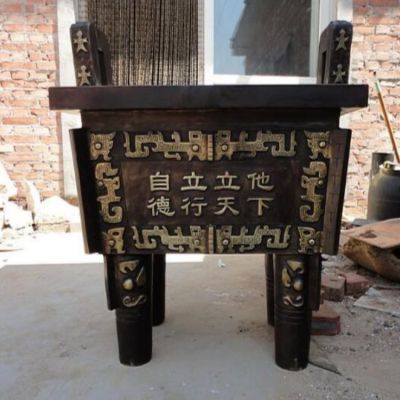庭院寺庙大型祈福铜雕香炉博鱼网页版