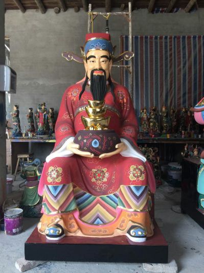 玻璃钢彩绘大型神佛寺庙供奉财神博鱼网页版