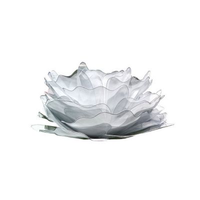 不锈钢创意镂空莲花摆件