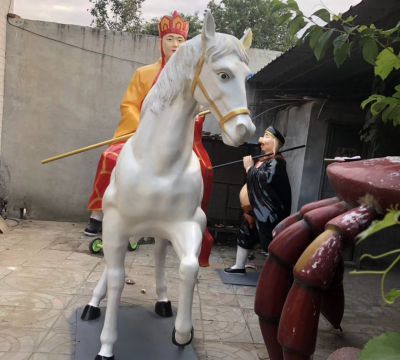 园林玻璃钢唐僧骑马取经人物博鱼网页版