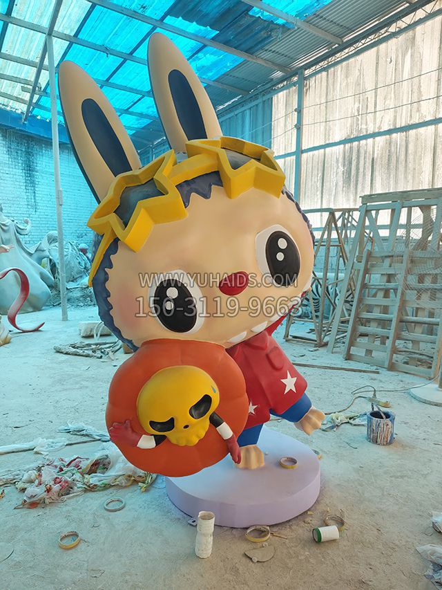 拉布布玻璃钢卡通人物博鱼网页版