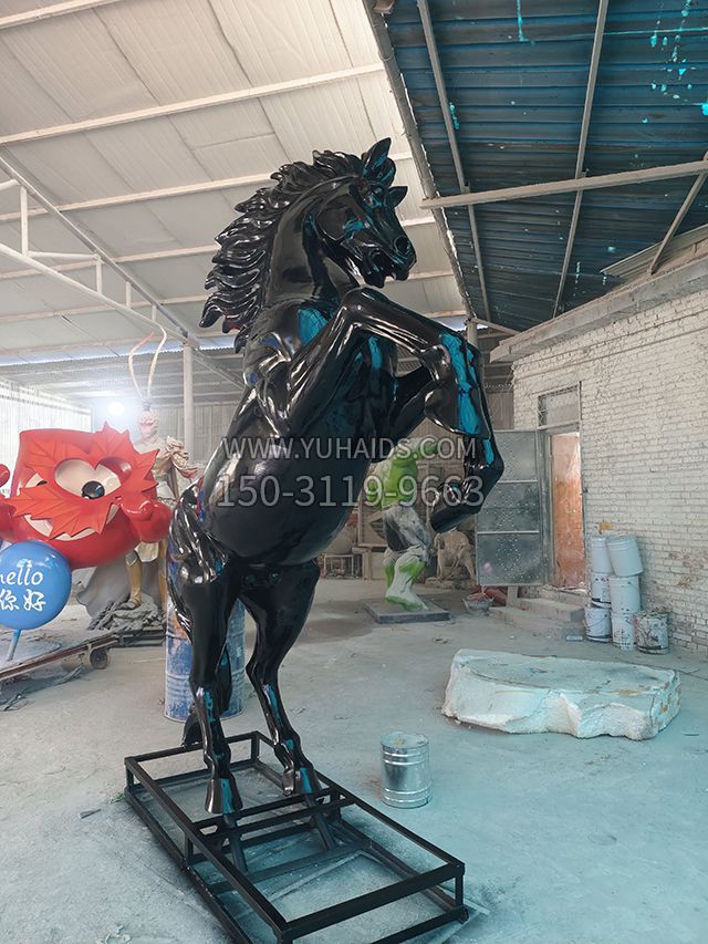 玻璃钢立马景观动物博鱼网页版
