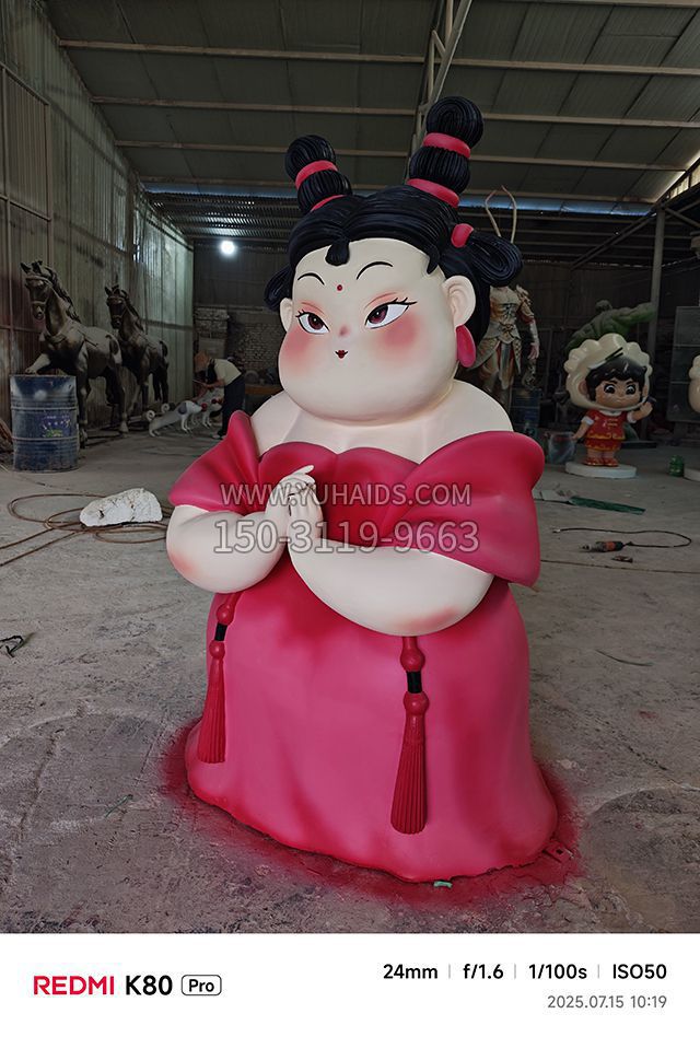 石矶娘娘玻璃钢胖美女博鱼网页版