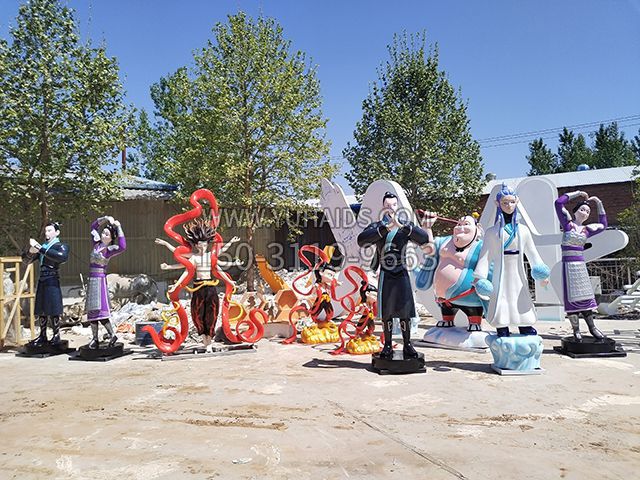 哪吒系列玻璃钢动漫人物博鱼网页版