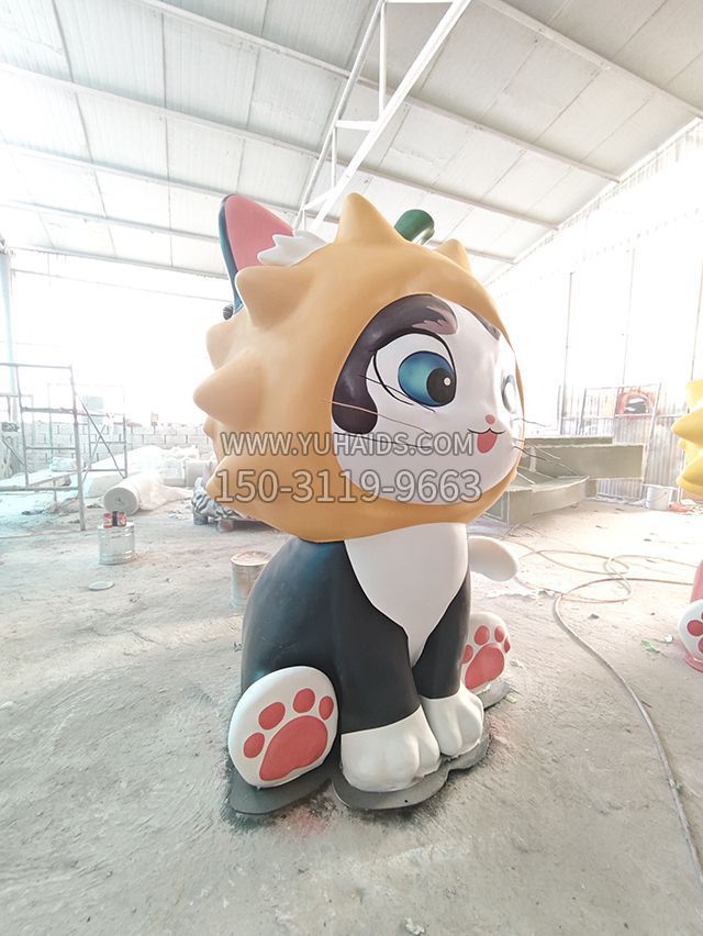 玻璃钢卡通小猫咪博鱼网页版