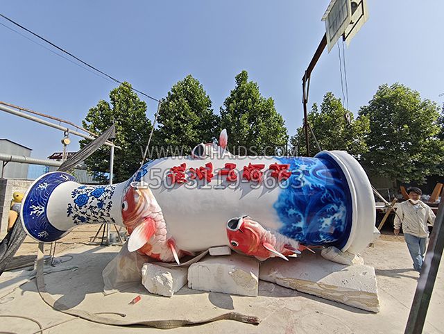 大型玻璃钢花瓶瓶子博鱼网页版