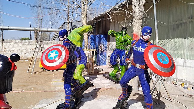 玻璃钢漫威英雄人物博鱼网页版