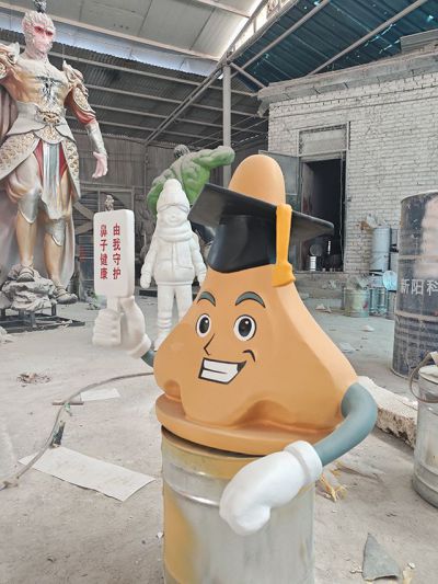 玻璃钢卡通鼻子博鱼网页版公仔
