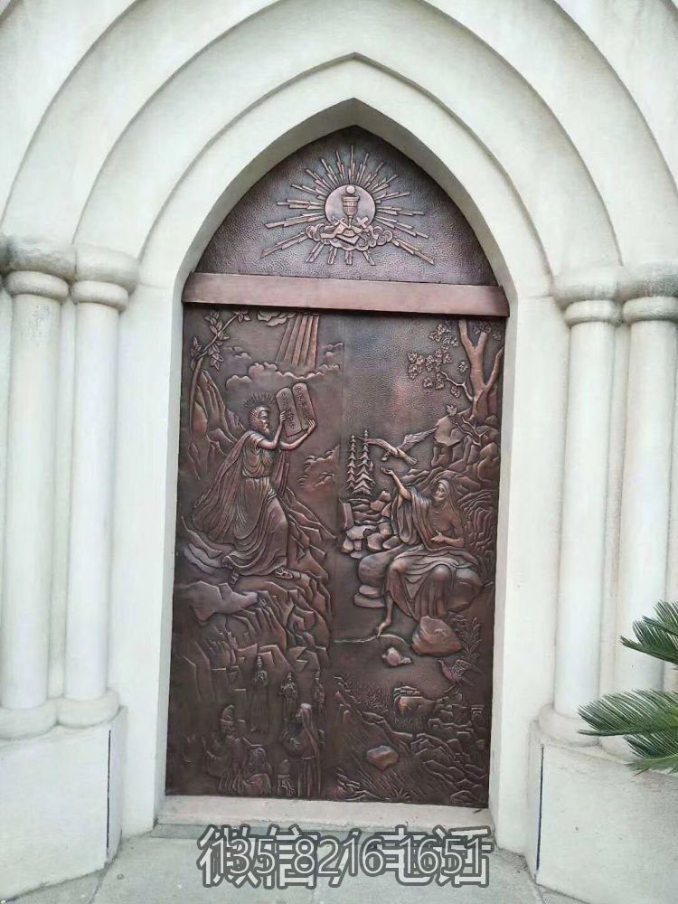 西方人物铜浮雕装饰画