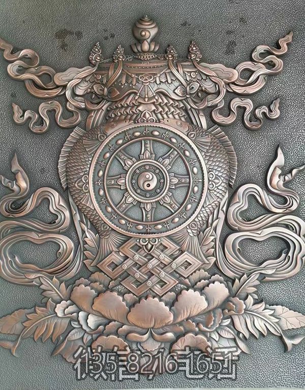 铸铜浮雕雕刻装饰画