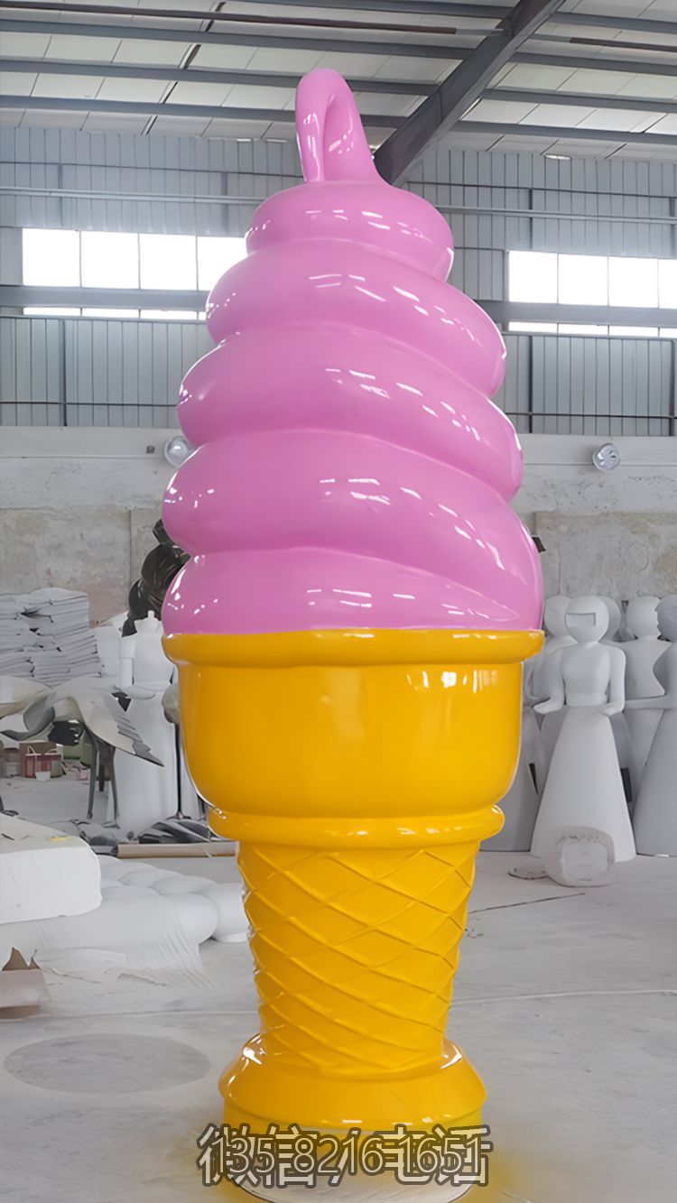 玻璃钢冰淇淋博鱼网页版摆件