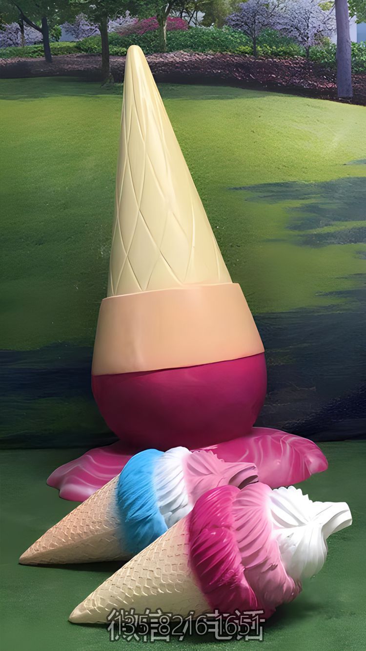 玻璃钢雪糕冰淇淋仿真美陈博鱼网页版摆件