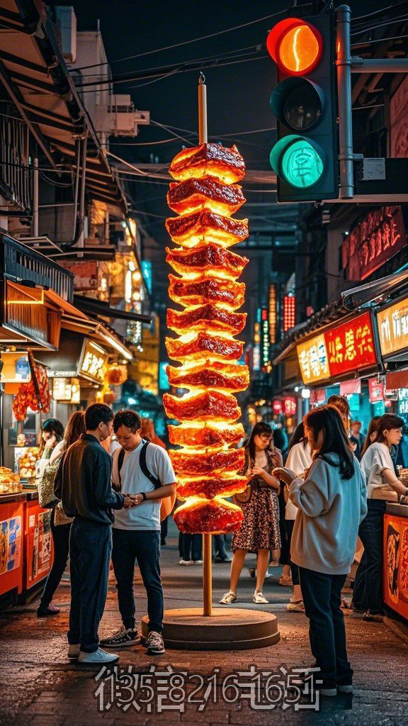 玻璃钢发光烤串博鱼网页版