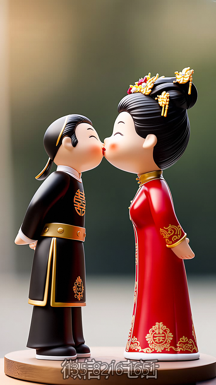 新郎新娘玻璃钢婚庆人物博鱼网页版