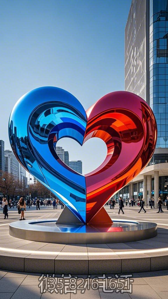 不锈钢烤漆比心造型爱心博鱼网页版