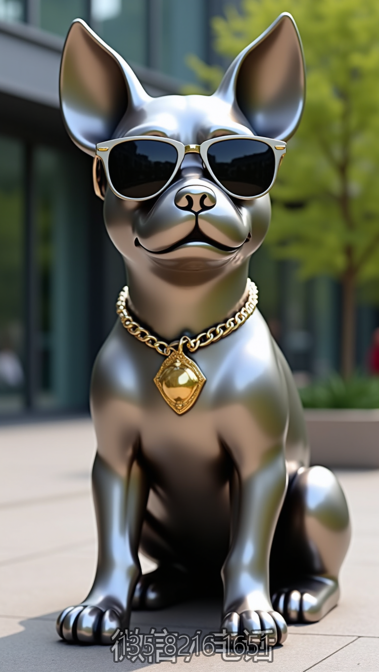 拉丝不锈钢法国斗牛犬博鱼网页版