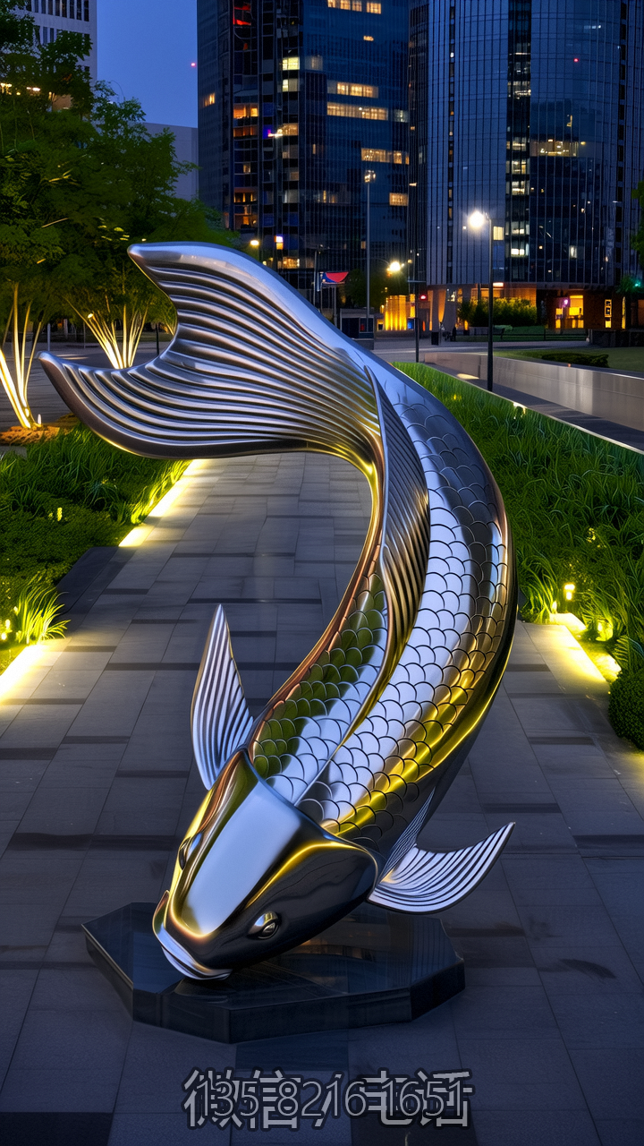 镜面不锈钢锦鲤鲤鱼博鱼网页版