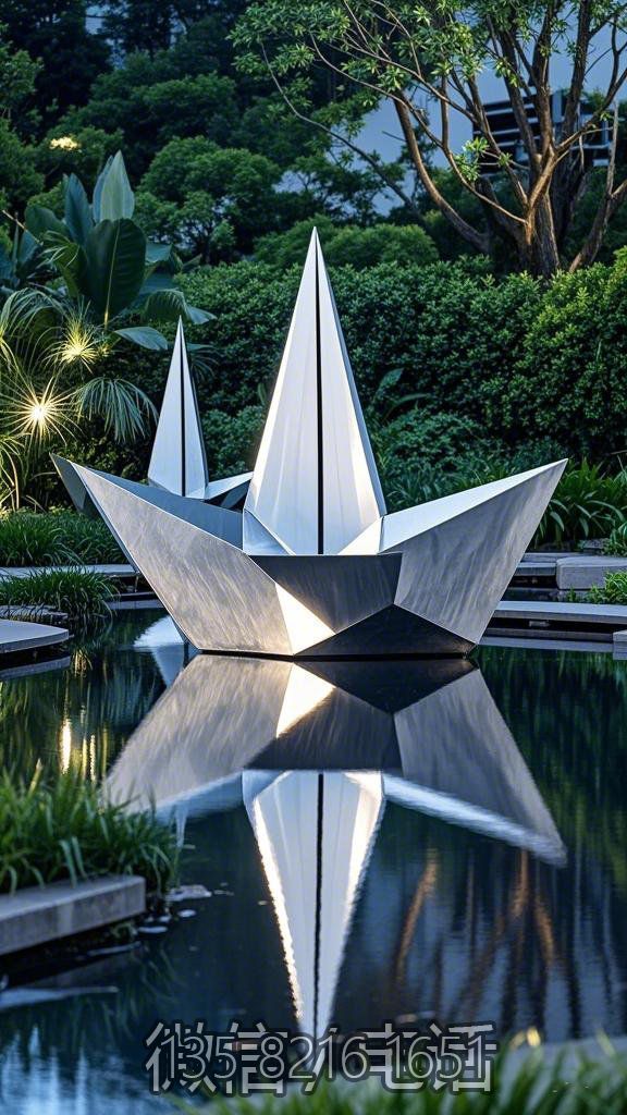 折纸不锈钢小船博鱼网页版