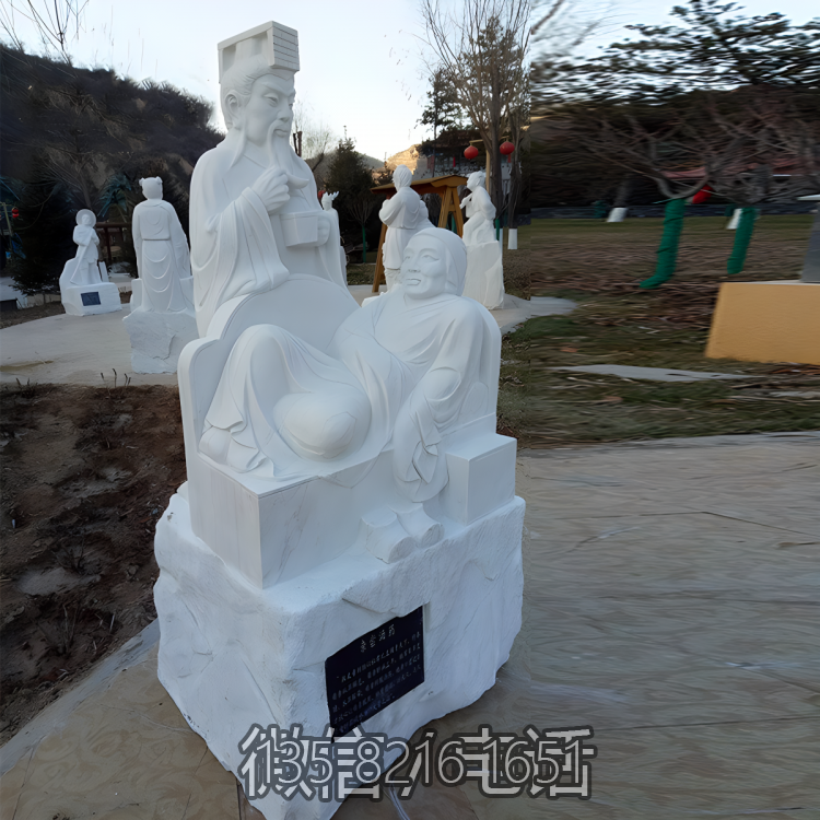 亲尝汤药汉白玉二十四孝人物博鱼网页版