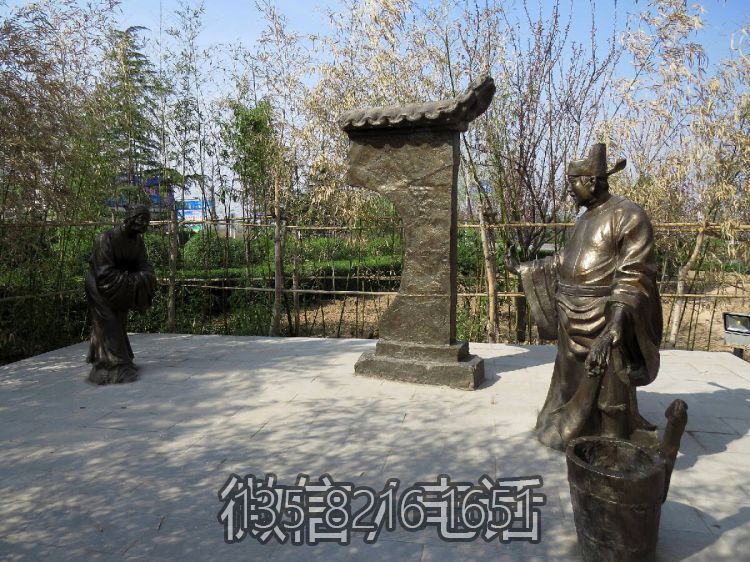 涤亲溺器二十四孝铸铜情景人物博鱼网页版