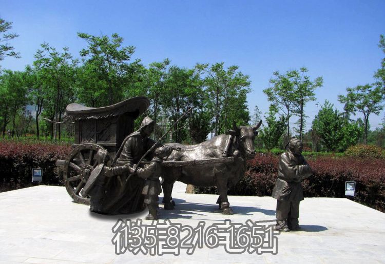 芦衣顺母二十四孝铸铜情景人物博鱼网页版