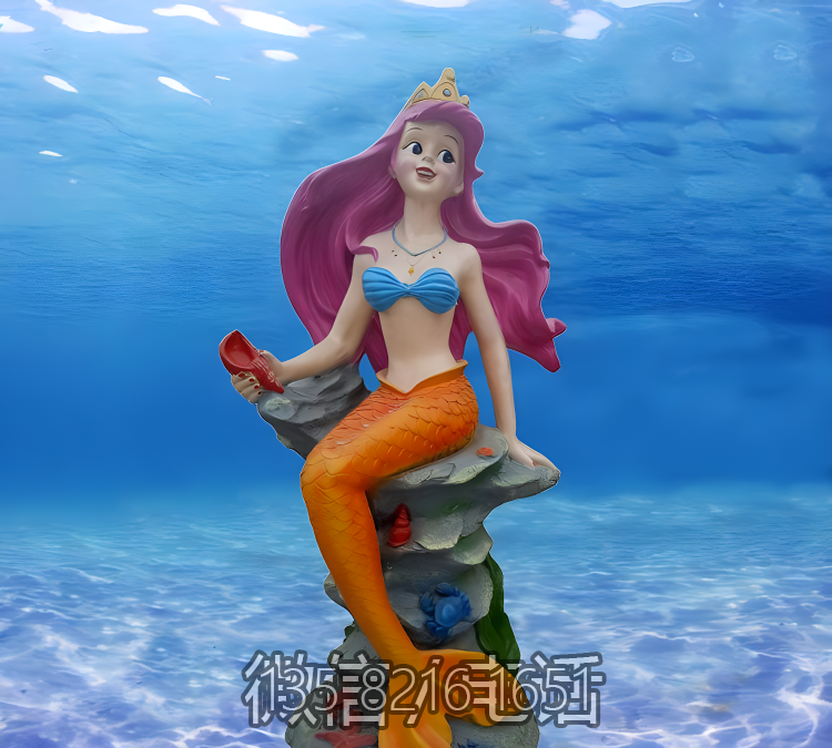海洋公园摆件玻璃钢卡通装饰品摆件美人鱼博鱼网页版 海洋公园摆件玻璃钢卡通装饰品摆件美人鱼博鱼网页版