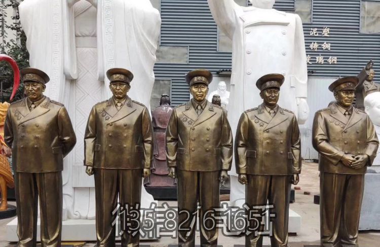 景区玻璃钢仿铜世界伟人十大元帅博鱼网页版