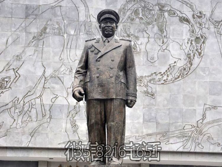 景区户外玻璃钢仿铜伟人景观朱德博鱼网页版