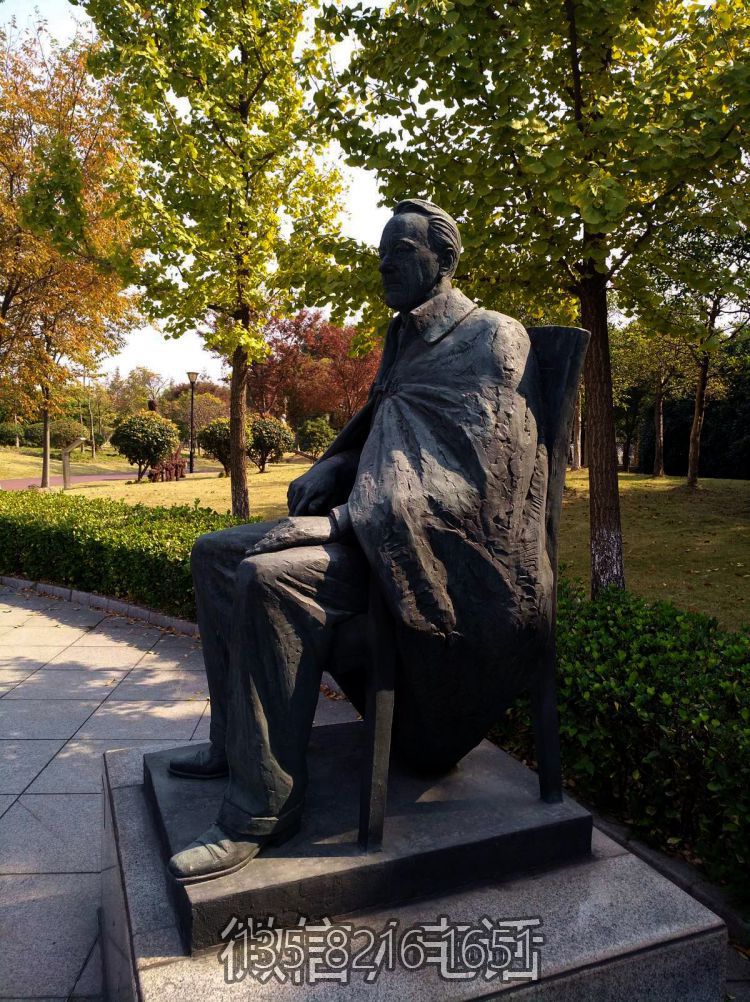 园林景观铜雕西方名人景观罗斯福博鱼网页版