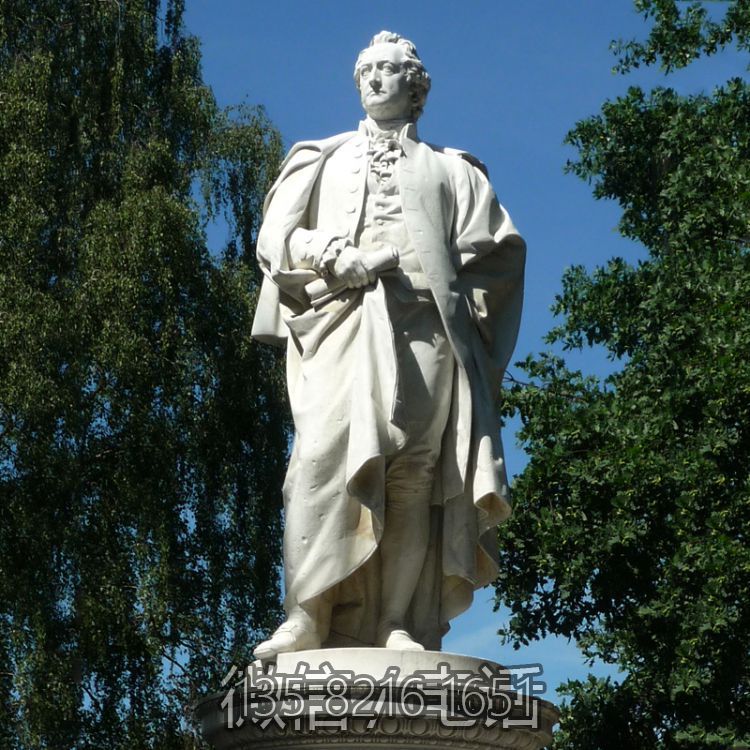 园林景观大理石石雕名人景观歌德博鱼网页版